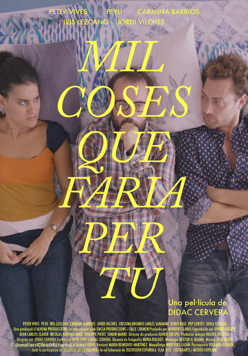 Mil coses que faria per tu - Andorran Movie Poster