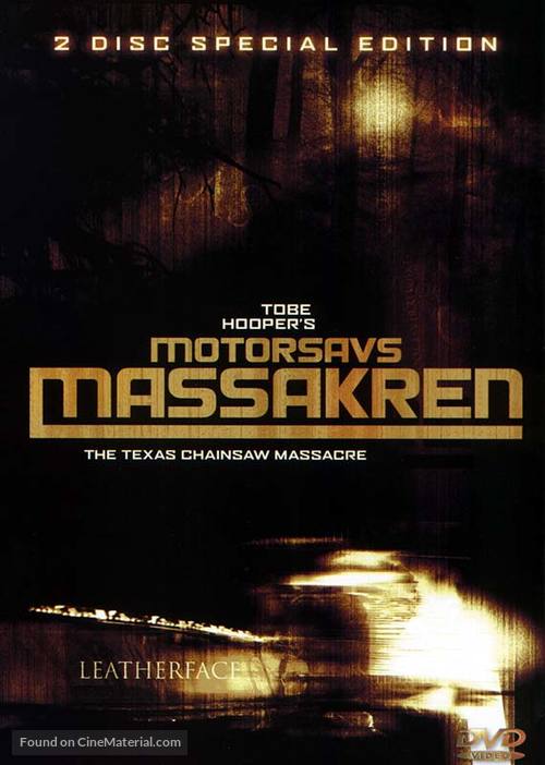 The Texas Chain Saw Massacre - Danish Movie Cover