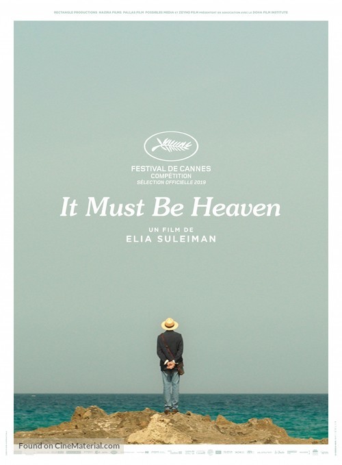 It Must Be Heaven - French Movie Poster