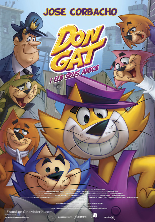 Don gato y su pandilla - Andorran Movie Poster