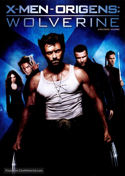 X-Men Origins: Wolverine - Brazilian DVD movie cover