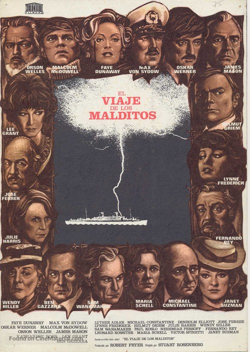Voyage of the Damned - Spanish Movie Poster