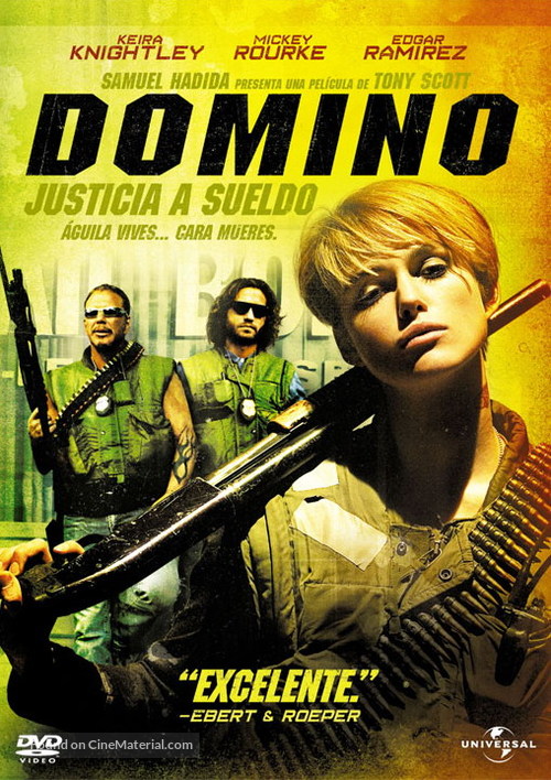 Domino - Argentinian DVD movie cover