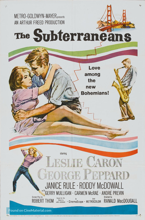 The Subterraneans - Movie Poster