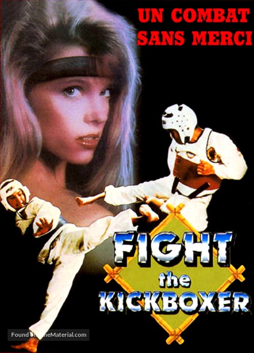 Fight the Kickboxer - French VHS movie cover