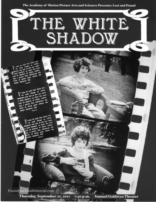 The White Shadow - Movie Poster