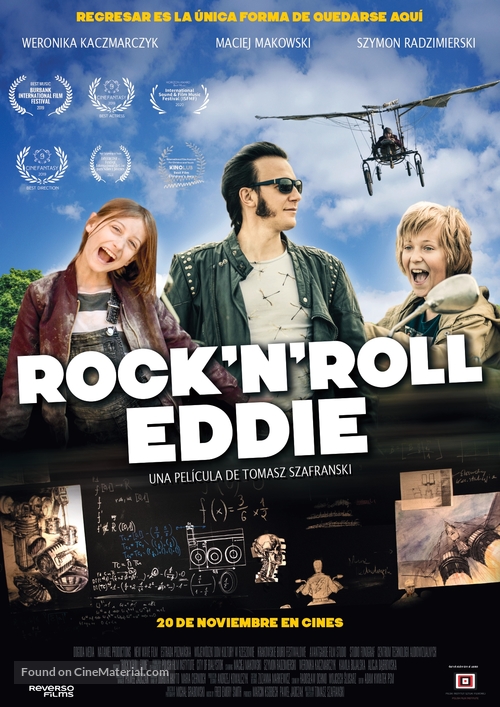 Rock&#039;n&#039;Roll Eddie - Spanish Movie Poster