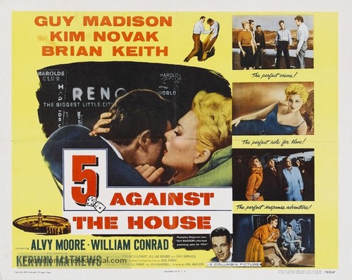 5 Against the House - Movie Poster