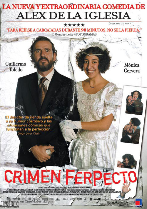 Crimen ferpecto - Argentinian Movie Poster