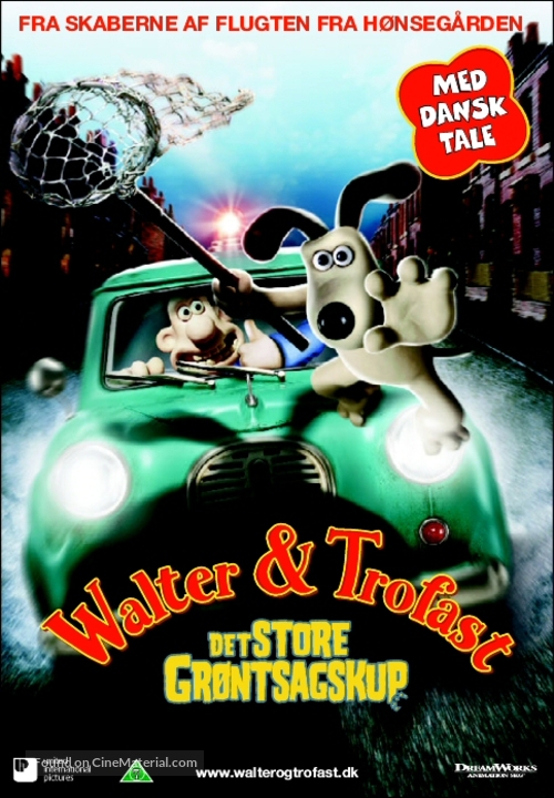 Wallace &amp; Gromit in The Curse of the Were-Rabbit - Danish poster