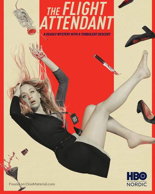 &quot;The Flight Attendant&quot; - Norwegian Movie Poster