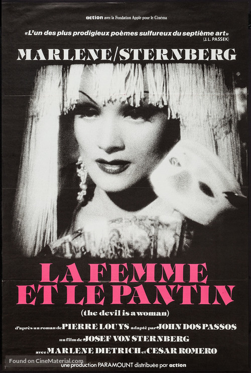 The Devil Is a Woman - French Movie Poster