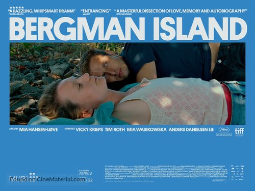 Bergman Island - British Movie Poster