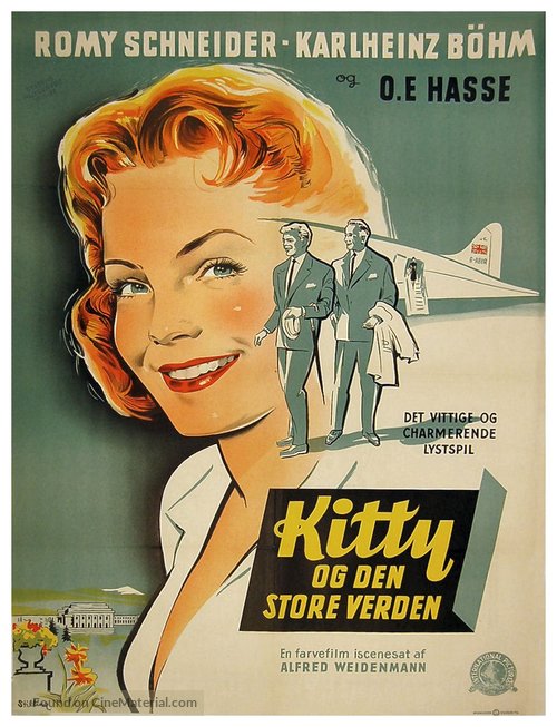 Kitty und die gro&szlig;e Welt - Danish Movie Poster