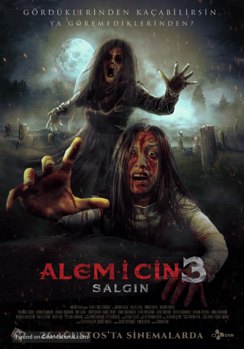 Alem-i Cin 3: Salgin - Turkish Movie Poster
