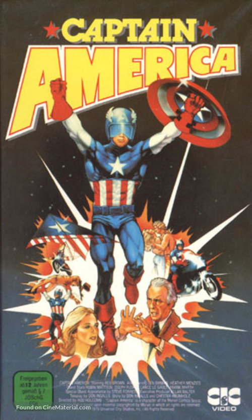 Captain America - German Movie Cover