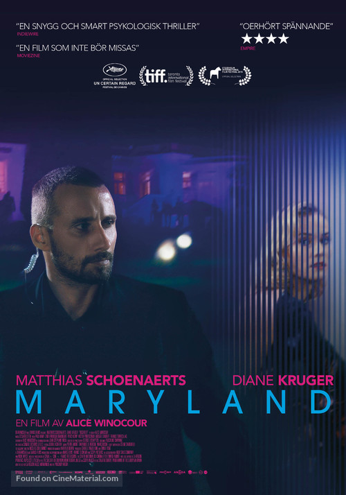 Maryland - Swedish Movie Poster