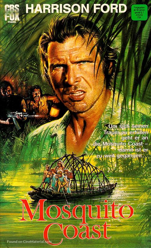 The Mosquito Coast - German Movie Cover