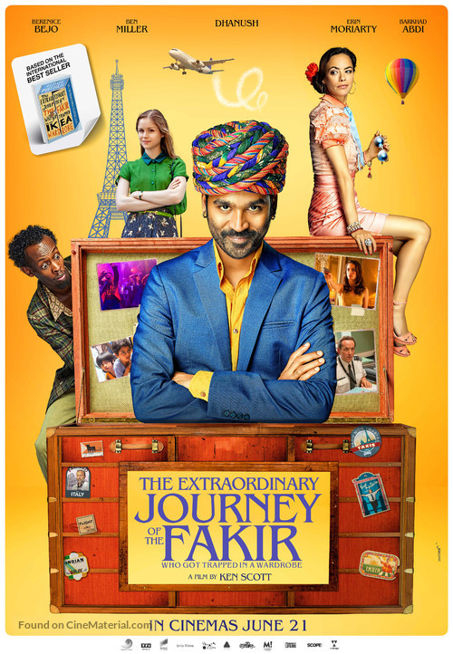 The Extraordinary Journey of the Fakir - Indian Movie Poster