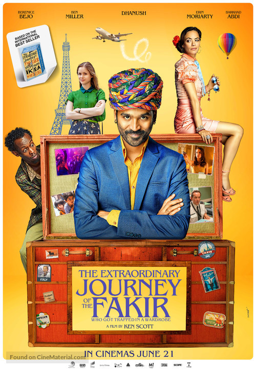 The Extraordinary Journey of the Fakir - Indian Movie Poster