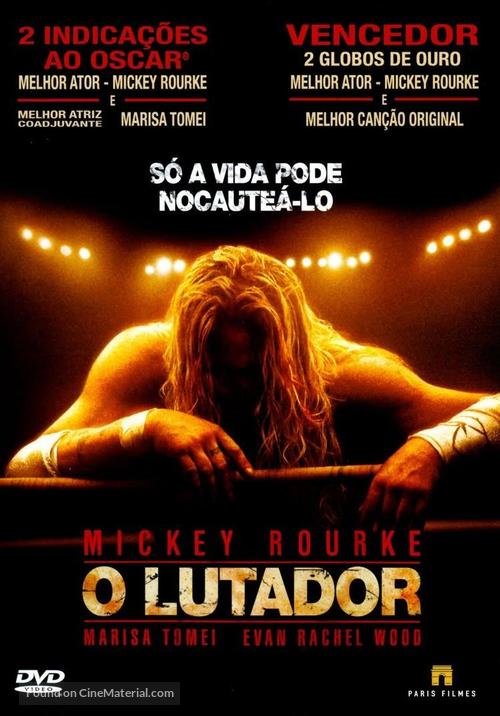 The Wrestler - Brazilian Movie Cover