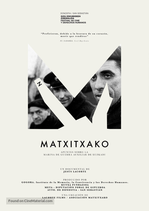 Matxitxako. Apuntes Sobre La Marina De Guerra Auxiliar De Euzkadi - Spanish Movie Poster