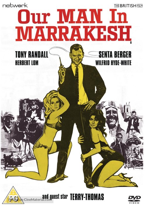 Our Man in Marrakesh - British DVD movie cover