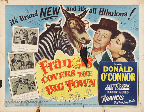 Francis Covers the Big Town - Movie Poster