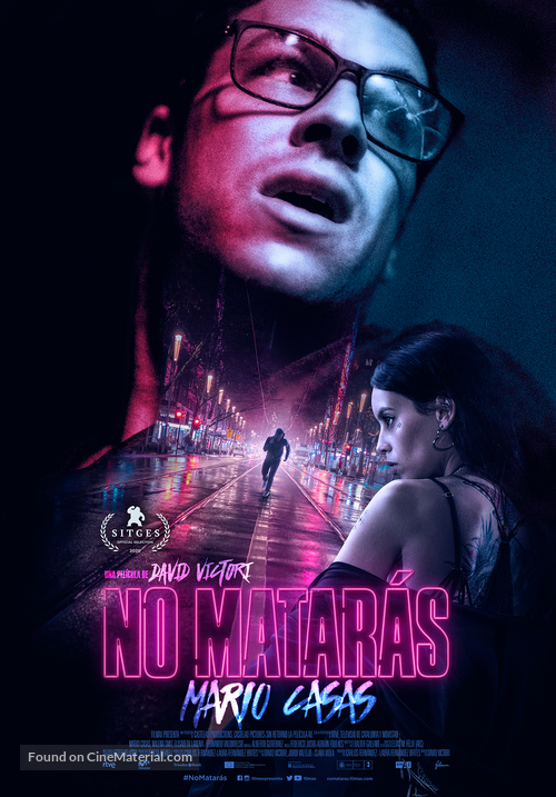 No matar&aacute;s - Spanish Movie Poster