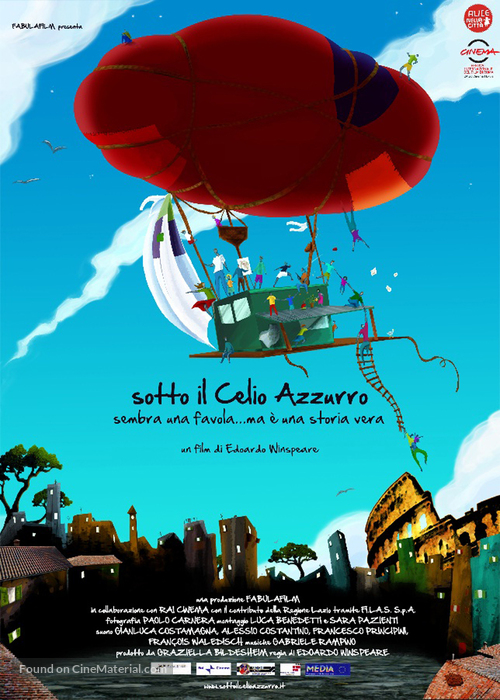 Sotto il Celio Azzurro - Italian Movie Poster