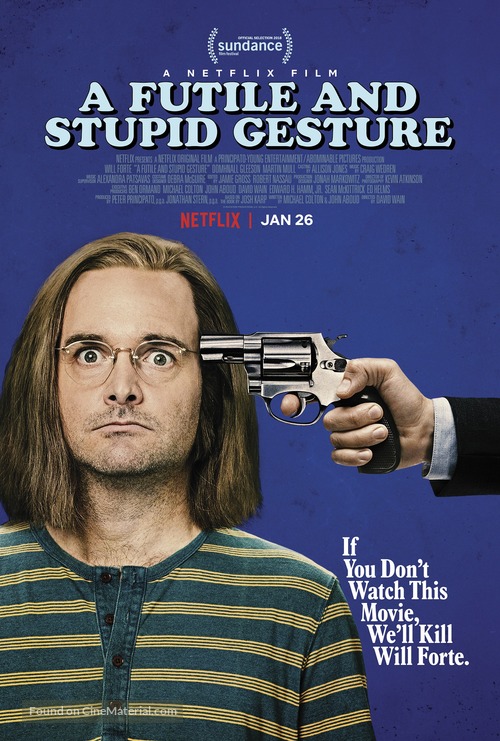 A Futile &amp; Stupid Gesture - Movie Poster