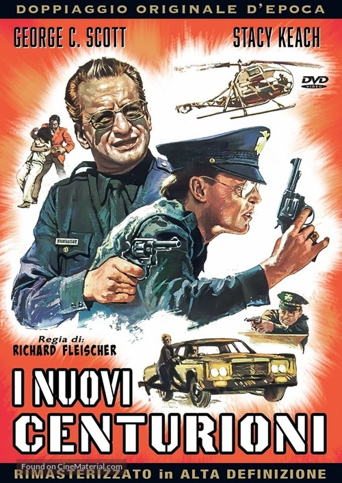 The New Centurions - Italian DVD movie cover