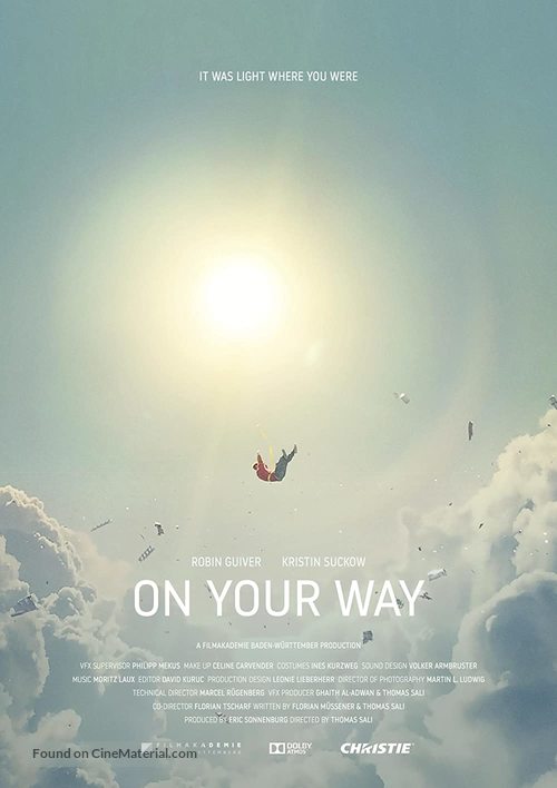 On Your Way - German Movie Poster