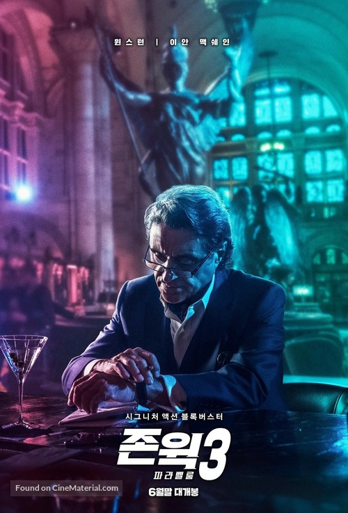 John Wick: Chapter 3 - Parabellum - South Korean Movie Poster