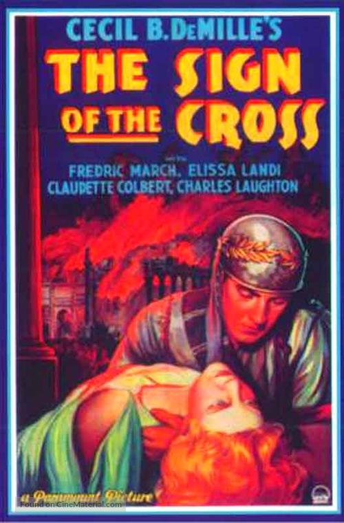 The Sign of the Cross - VHS movie cover