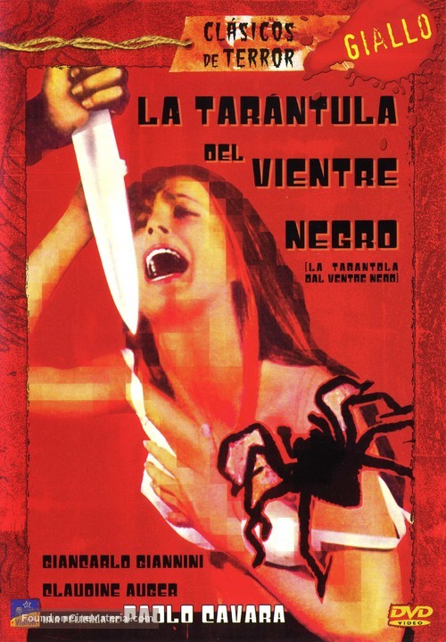 Tarantola dal ventre nero, La - Spanish Movie Cover