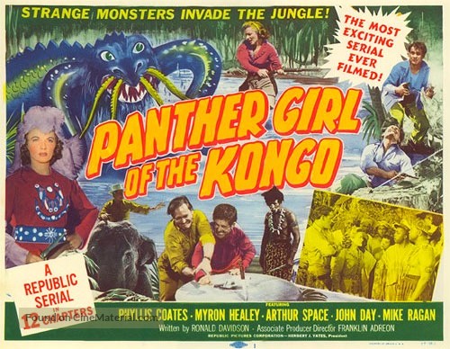 Panther Girl of the Kongo - Movie Poster