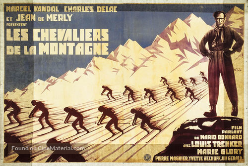 Les chevaliers de la montagne - French Movie Poster