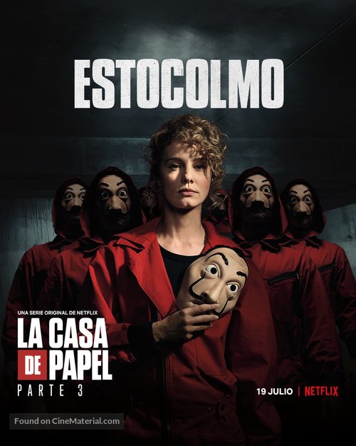 &quot;La casa de papel&quot; - Spanish Movie Poster