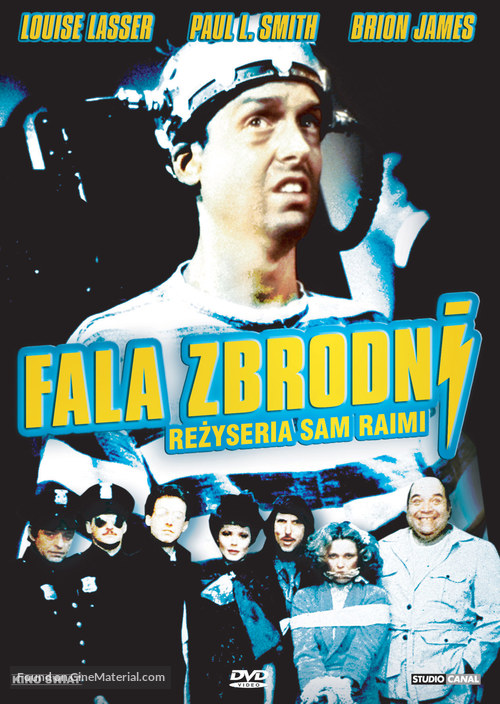 Crimewave - Polish DVD movie cover