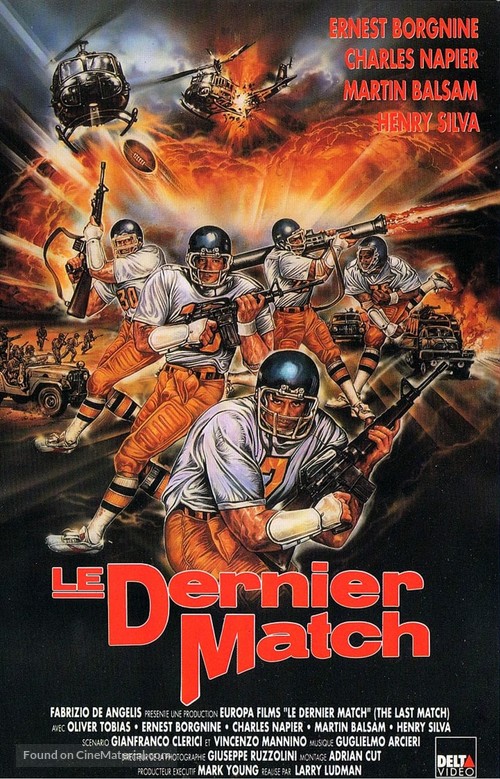 L&#039;ultima partita - French VHS movie cover