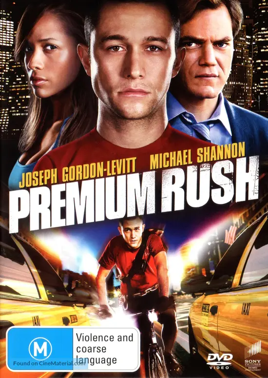 Premium Rush - Australian DVD movie cover