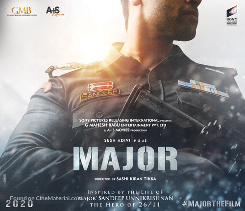 Major - Indian Movie Poster