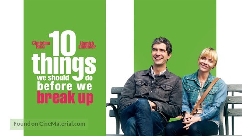 10 Things We Should Do Before We Break Up - British Movie Cover