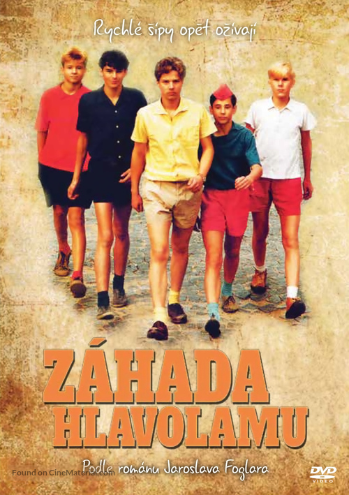 &quot;Z&aacute;hada hlavolamu&quot; - Czech DVD movie cover