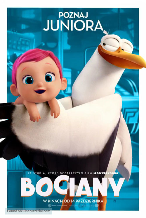 Storks - Polish Movie Poster