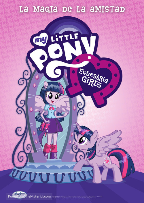 My Little Pony: Equestria Girls - Spanish Movie Poster