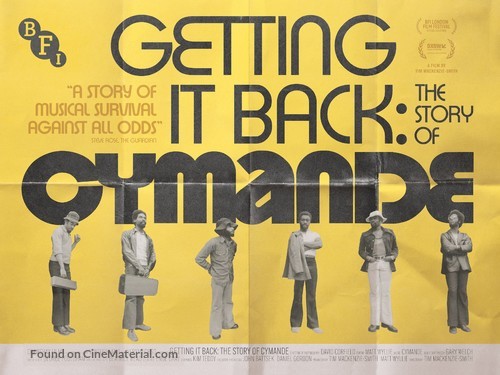 Getting It Back: The Story of Cymande - British Movie Poster