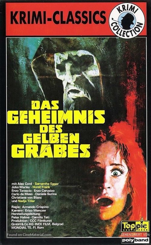 L&#039;etrusco uccide ancora - German VHS movie cover