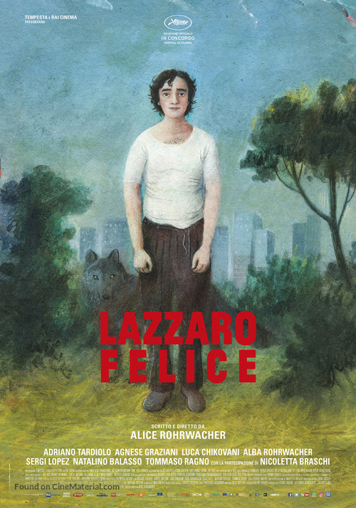 Lazzaro felice - Italian Movie Poster